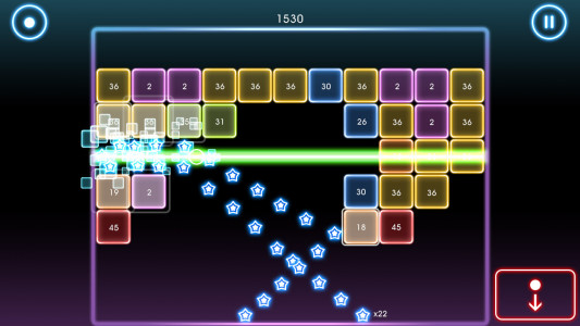 اسکرین شات 2 بازی Bricks Breaker Quest