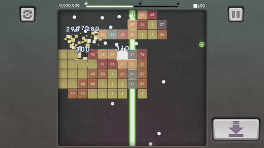 اسکرین شات 2 بازی Bricks Breaker Mission