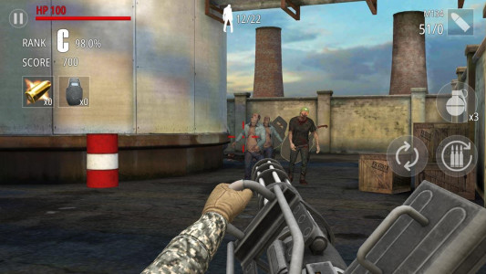 اسکرین شات بازی Zombie Fire 1