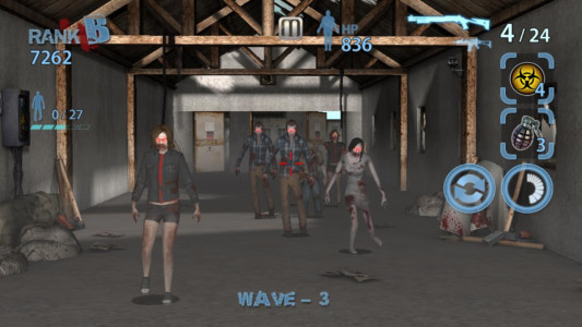 اسکرین شات 2 بازی Zombie Hunter King