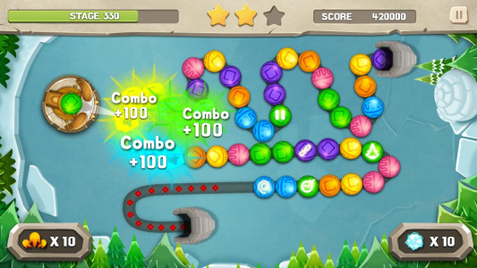 اسکرین شات 2 بازی Marble Mission