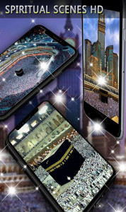اسکرین شات برنامه Mecca Themes Live Wallpaper- Islamic background HD 6