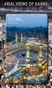 اسکرین شات برنامه Mecca Themes Live Wallpaper- Islamic background HD 4