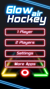 اسکرین شات بازی Glow Air Hockey 8