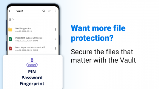 اسکرین شات برنامه File Commander Manager & Vault 1