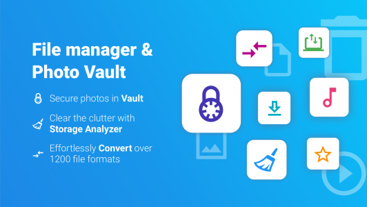 اسکرین شات برنامه File Commander Manager & Vault 1