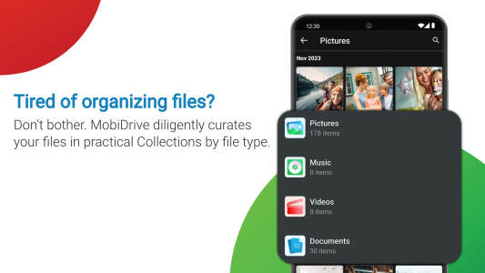 اسکرین شات برنامه MobiDrive Cloud Storage & Sync 6