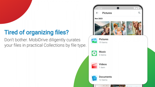 اسکرین شات برنامه MobiDrive Cloud Storage & Sync 6