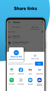 اسکرین شات برنامه MobiDrive Cloud Storage & Sync 4