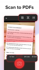 اسکرین شات برنامه MobiPDF: PDF Editor & Scanner 2