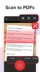 اسکرین شات برنامه MobiPDF: PDF Editor & Scanner 2