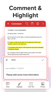 اسکرین شات 6 برنامه MobiPDF: PDF Editor & Scanner