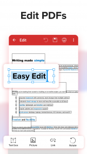 اسکرین شات برنامه MobiPDF: PDF Editor & Scanner 3