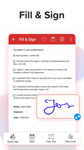 اسکرین شات برنامه MobiPDF: PDF Editor & Scanner 5