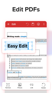 اسکرین شات 3 برنامه MobiPDF: PDF Editor & Scanner