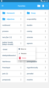 اسکرین شات 6 برنامه Collins English Dictionary Pro