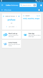 اسکرین شات 7 برنامه Collins English Dictionary Pro