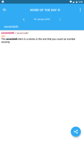 اسکرین شات 5 برنامه Collins English Dictionary Pro