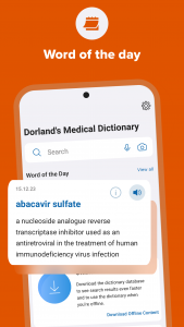اسکرین شات برنامه Dorland's Medical Dictionary 6