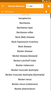 اسکرین شات 2 برنامه Dorland’s Medical Dictionary