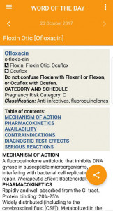 اسکرین شات برنامه Mosby's Drug Reference for Health Professions 5
