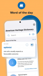 اسکرین شات برنامه American Heritage Dictionary 6