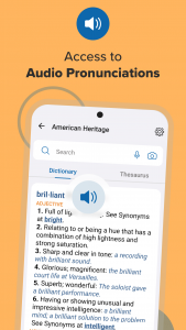 اسکرین شات برنامه American Heritage Dictionary 3