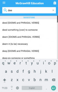 اسکرین شات برنامه American Idioms & Phrasal Verbs Dictionary 3