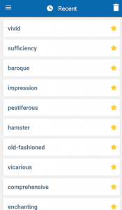 اسکرین شات برنامه Oxford American Dictionary & Thesaurus 7