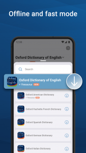 اسکرین شات برنامه Oxford Dictionary & Thesaurus 5