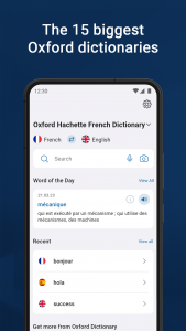 اسکرین شات 2 برنامه Oxford Dictionary & Thesaurus