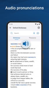 اسکرین شات برنامه Oxford Dictionary & Thesaurus 4