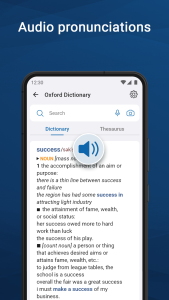 اسکرین شات 4 برنامه Oxford Dictionary & Thesaurus