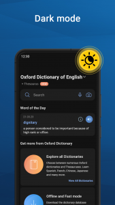 اسکرین شات برنامه Oxford Dictionary 6