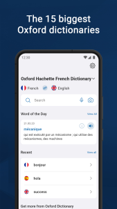 اسکرین شات 2 برنامه Oxford Dictionary & Thesaurus