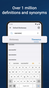 اسکرین شات 3 برنامه Oxford Dictionary & Thesaurus