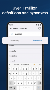 اسکرین شات 3 برنامه Oxford Dictionary & Thesaurus
