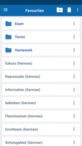 اسکرین شات برنامه Oxford German Dictionary 7