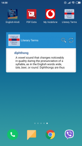 اسکرین شات برنامه Dictionary of Literary Terms 8