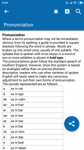 اسکرین شات برنامه Dictionary of Literary Terms 1