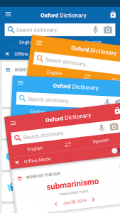 اسکرین شات برنامه Oxford Spanish Dictionary 3