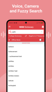 اسکرین شات 2 برنامه Webster's English & Thesaurus