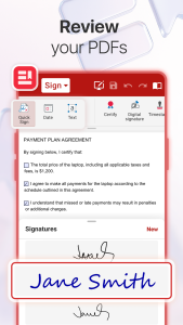اسکرین شات 6 برنامه MobiOffice: Word, Sheets, PDF