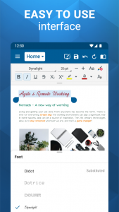 اسکرین شات برنامه OfficeSuite: Word, Sheets, PDF 5