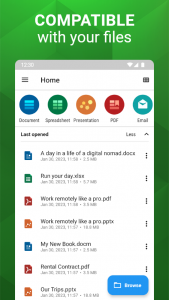 اسکرین شات برنامه OfficeSuite: Word, Sheets, PDF 6