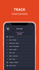 اسکرین شات 6 برنامه German Words A1-B1 | 2Shine