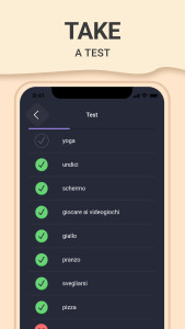 اسکرین شات 2 برنامه Learn Italian A1-B1 | 2Shine