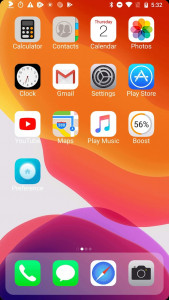 اسکرین شات برنامه iLauncher X - new iOS theme for iphone launcher 1