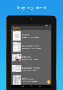 اسکرین شات برنامه JotNot - PDF Scanner App 8