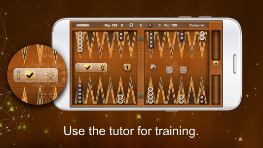 اسکرین شات بازی Backgammon Gold 3